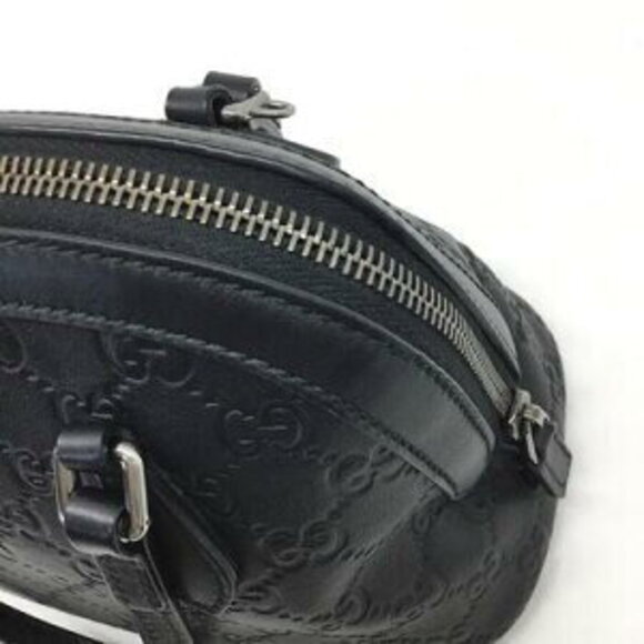 Gucci Shoulder Bag Black Leather Strap - Picture 8 of 8